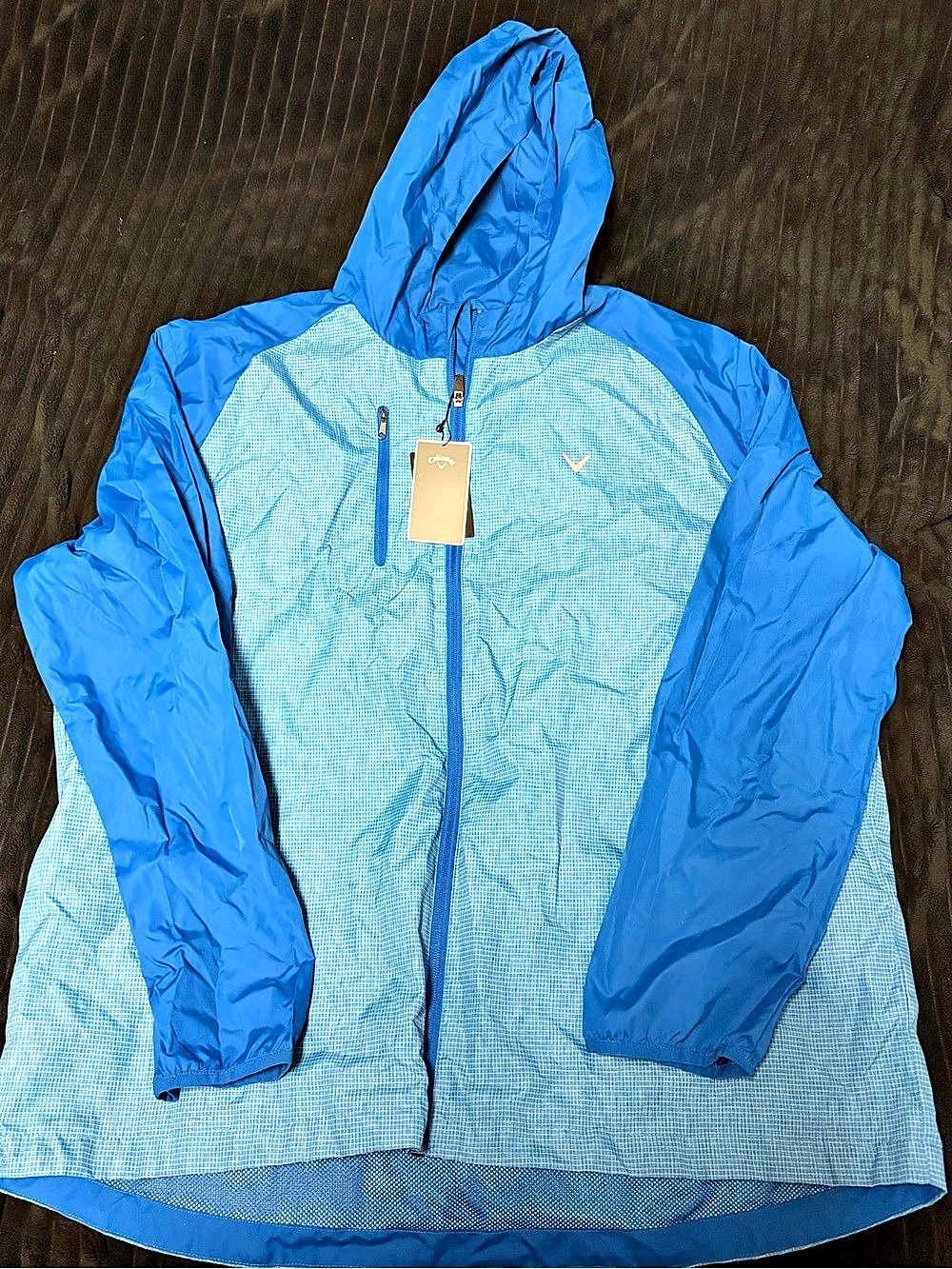 Callaway Hooded Blue Jacket